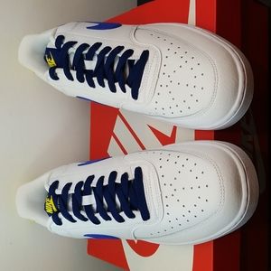 Nike Court Vision Low NBA  " White Blue Void"